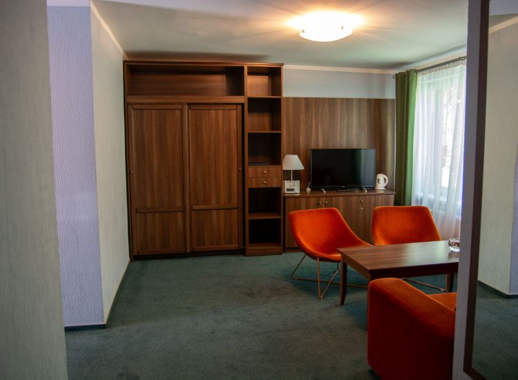 Three-room apartment - hotel building comfort