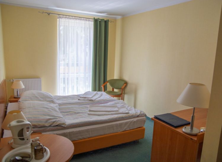 Double room - hotel building comfort