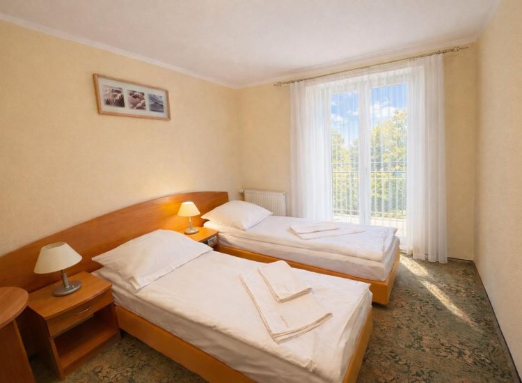 Double room - hotel building comfort
