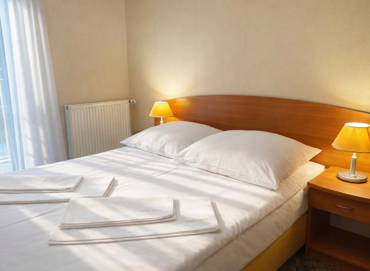 Double room - hotel building comfort