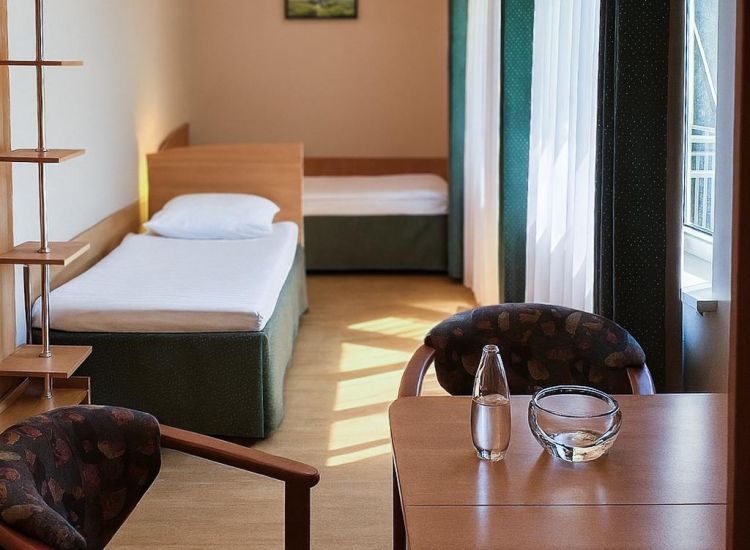 Double room - hotel building comfort