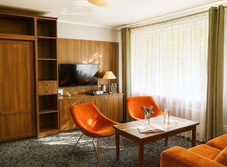 Three-room apartment - hotel building comfort