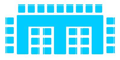Conference room layout - E shape