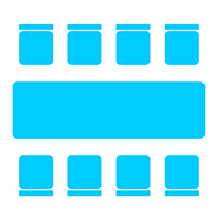 Conference room layout - I shape